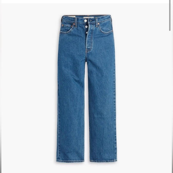 •new• LEVI’S Ribcage Straight Ankle Jeans - Picture 2 of 5